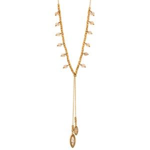Versatile Necklace Gold and Labradorite | Gorjana Palisades